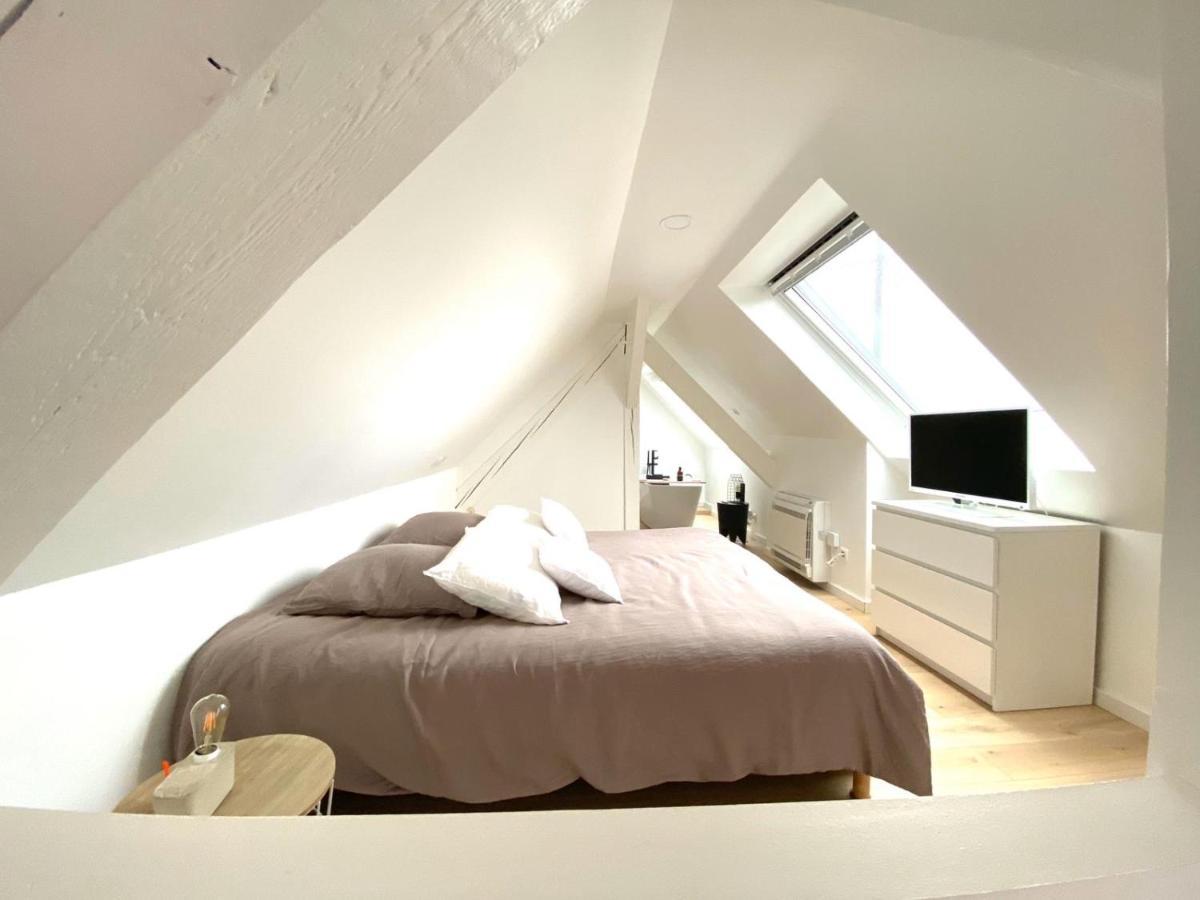 Ferienwohnung La Cle Des Toits Colmar Exterior foto