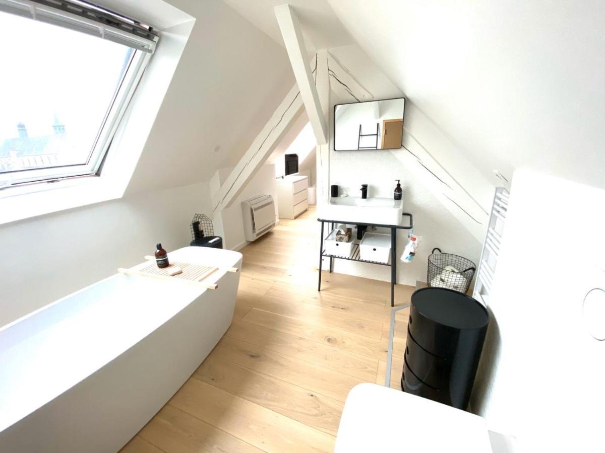 Ferienwohnung La Cle Des Toits Colmar Exterior foto
